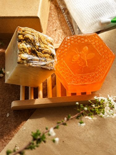 Jasmine Bloom Botanical Artisan Soap Set